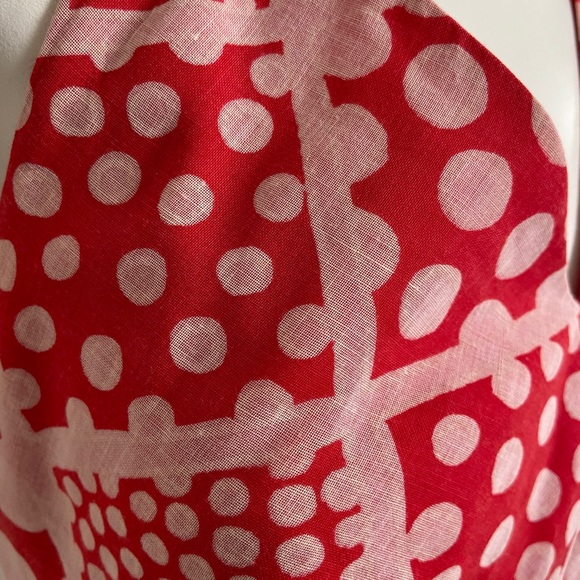 Vintage Edith Flagg red and white halter dress XS - Picture 12 of 13